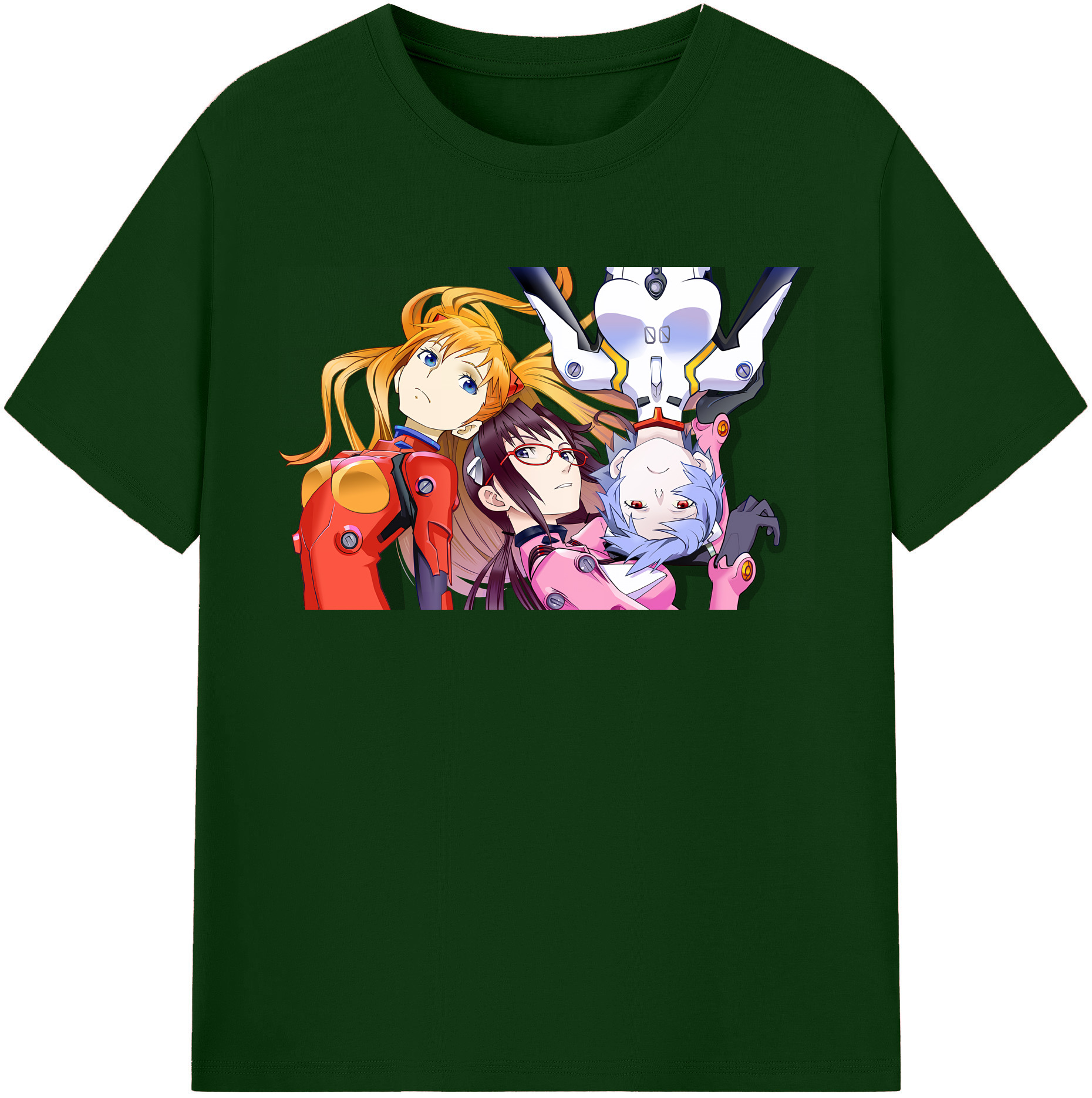 （画像用） EVA 新世紀エヴァンゲリオン 綿100％半袖Tシャツ（フロントプリント）